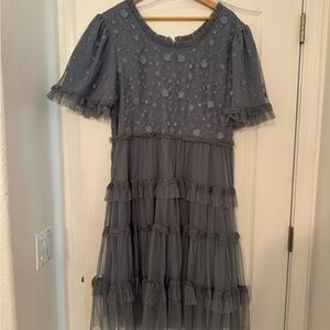 Jessakae Harper Dress Slate Blue
